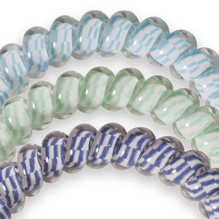 Spiral Hair Coil | Small | Totally Turquoise - Just Believe Boutique