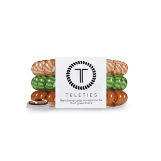 Spiral Hair Coils | Large | Football Hair Ties - Just Believe Boutique