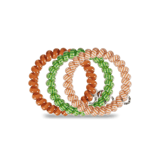Spiral Hair Coils | Large | Football Hair Ties - Just Believe Boutique