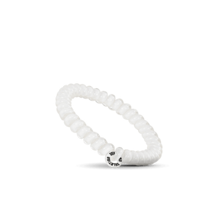 Spiral Hair Coils | Small | Coconut White Hair Ties: Small - Just Believe Boutique