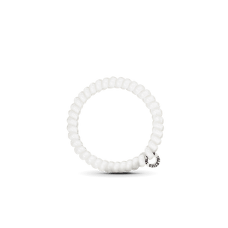 Spiral Hair Coils | Small | Coconut White Hair Ties: Small - Just Believe Boutique