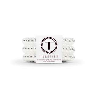 Spiral Hair Coils | Small | Crystal Clear Hair Ties - Just Believe Boutique