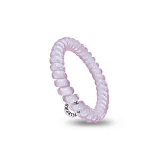 Spiral Hair Coils | Small | Rose Water Pink Hair Ties - Just Believe Boutique