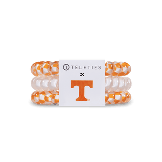 Spiral Hair Coils | Small | Univ. of Tennessee Hair Ties - Just Believe Boutique