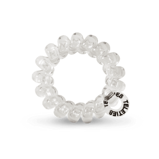 Spiral Hair Coils | Tiny | Crystal Clear Hair Ties - Just Believe Boutique