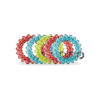 Spiral Hair Coils | Tiny | Summer Brights Hair Ties - Just Believe Boutique