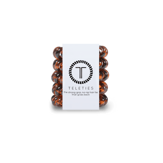 Spiral Hair Coils | Tiny | Tortoise Hair Ties - Just Believe Boutique