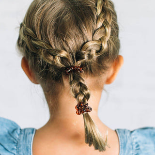 Spiral Hair Coils | Tiny | Tortoise Hair Ties - Just Believe Boutique