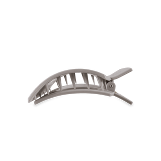 Square Flat Hair Clip | Med. | Silver Flames - Just Believe Boutique