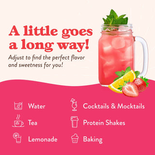 Strawberry Lemonade Syrup Concentrate - Just Believe Boutique