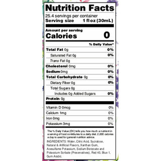 Sugar Free Blueberry Lavender Flavor Infusion Syrup - Just Believe Boutique