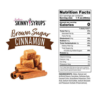 Sugar Free Brown Sugar Cinnamon Syrup - Just Believe Boutique