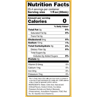 Sugar Free Candy Apple Flavor Infusion Syrup - Just Believe Boutique