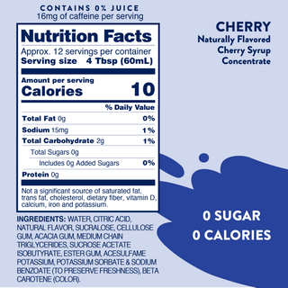 Sugar Free Cherry Cola Syrup - Just Believe Boutique