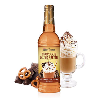 Sugar Free Chocolate Salted Pretzel Syrup - Just Believe Boutique