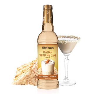 Sugar Free Italian Wedding Cake Syrup - Just Believe Boutique