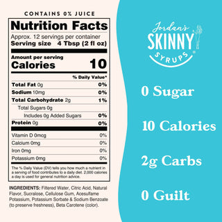 Sugar Free Lemonade Syrup Concentrate - Just Believe Boutique