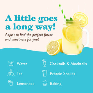 Sugar Free Lemonade Syrup Concentrate - Just Believe Boutique