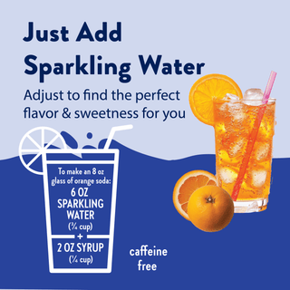Sugar Free Orange Soda Syrup - Just Believe Boutique