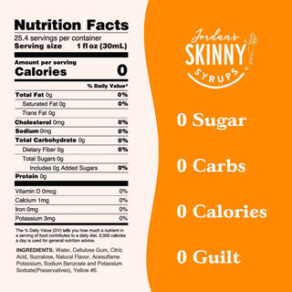 Sugar Free Peach Syrup - Just Believe Boutique