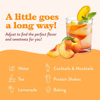 Sugar Free Peach Syrup - Just Believe Boutique