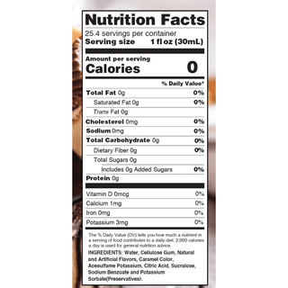 Sugar Free Peanut Butter Cup Syrup - Just Believe Boutique