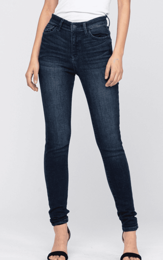 Super Skinny Dark Judy Blues - Just Believe Boutique