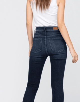 Super Skinny Dark Judy Blues - Just Believe Boutique