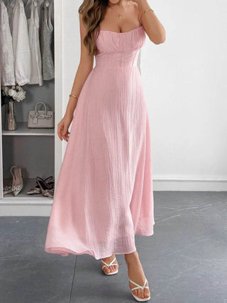 Sweetheart Neck Cami Dress - Just Believe Boutique