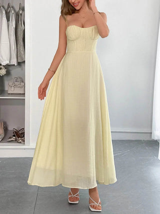 Sweetheart Neck Cami Dress - Just Believe Boutique