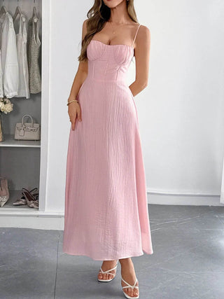 Sweetheart Neck Cami Dress - Just Believe Boutique