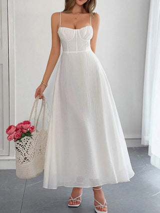 Sweetheart Neck Cami Dress - Just Believe Boutique