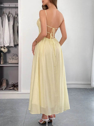 Sweetheart Neck Cami Dress - Just Believe Boutique