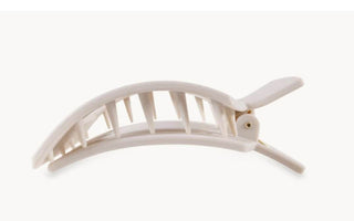 Toasted Medium Flat Round Hair Clip - Just Believe Boutique