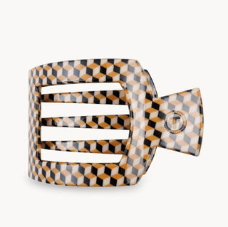 Toasted Small Flat Square Hair Clip - Just Believe Boutique