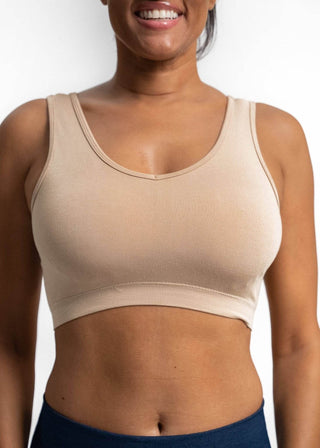 V-Neck Bra: CHARCOAL - Just Believe Boutique