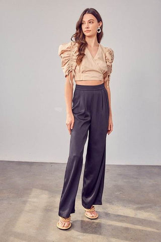 Wide Leg Pants - Just Believe Boutique