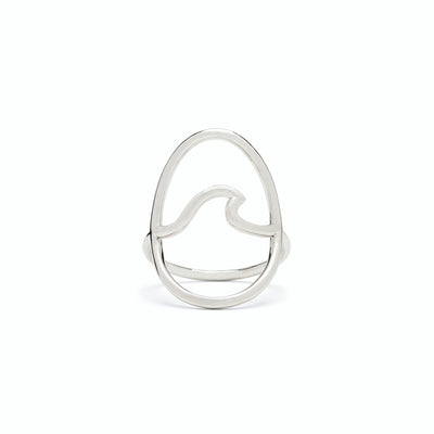 Silver Wave Ring - JustBelieve.Boutique