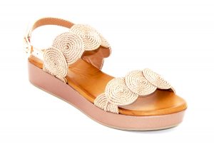 Rose Gold Sandals - Just Believe Boutique