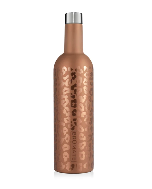 WINESULATOR™ 25OZ WINE CANTEEN | GOLD LEOPARD V2.0 - Just Believe Boutique
