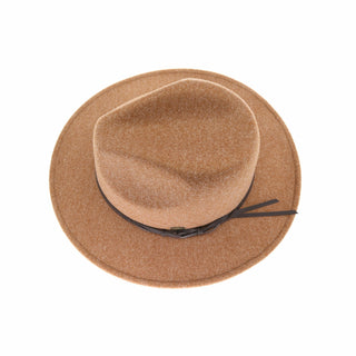 C.C Panama HAT - Hitch Knot Trim Vegan Fabric