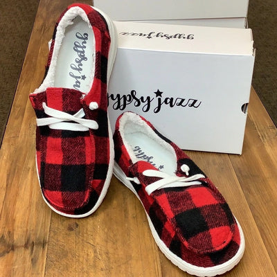 Riley Red Shoe - Just Believe Boutique