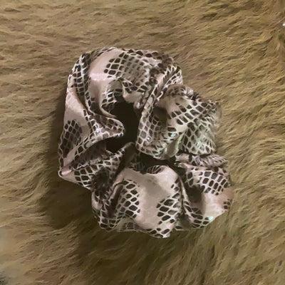 Snake Print Scrunchies - Just Believe Boutique
