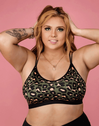 Leopard Bralette - Just Believe Boutique