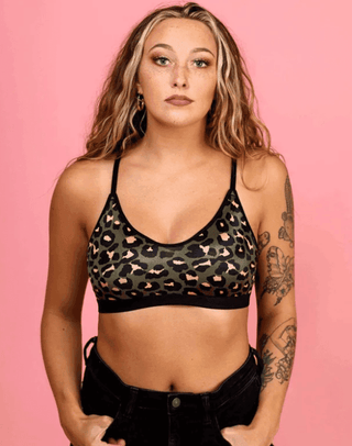 Leopard Bralette - Just Believe Boutique