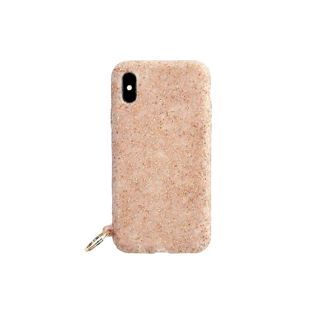 Rose Gold Confetti iPhone XS MAX - Just Believe Boutique