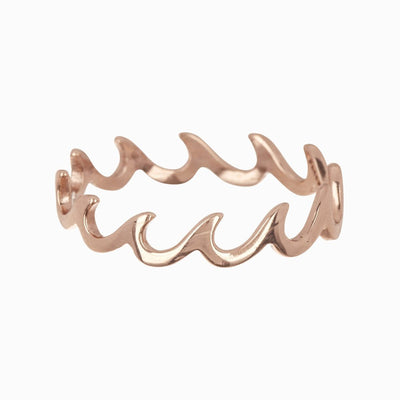 Pura Vida Wave Band Ring - Just Believe Boutique