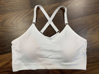 White Adjustable Strap Bralette - Just Believe Boutique